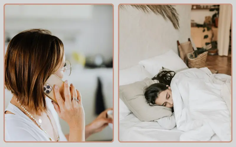 phone screen touching face and sleeping on pillowcase as hidden causes of acne breakouts